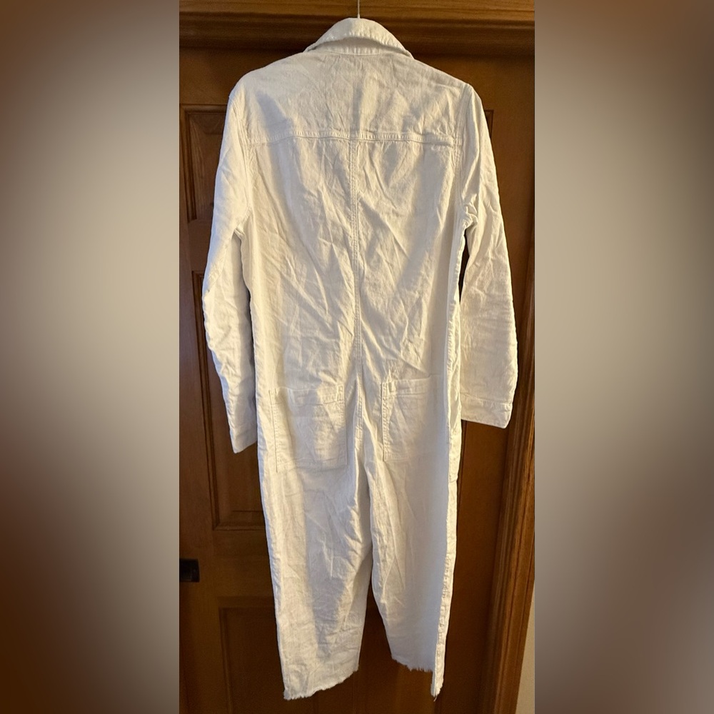 Frank & Eileen Northern Ireland White Jumpsuit Size M - Picture 3 of 8